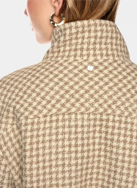 Бомбър яке 'Houndstooth' Marc Cain Collections — снимка 4