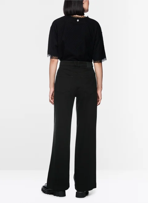 Деним с декоративни кристали 'Warri' Marc Cain Pants — снимка 3