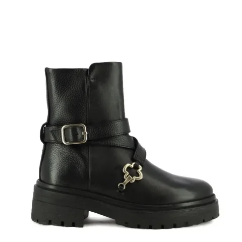 Дамски Кубинки APEPAZZA – F2COMBAT34/LEA CELINA-BLACK