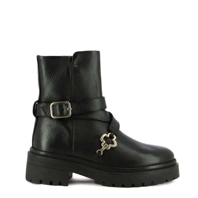 Дамски Кубинки APEPAZZA – F2COMBAT34/LEA CELINA-BLACK