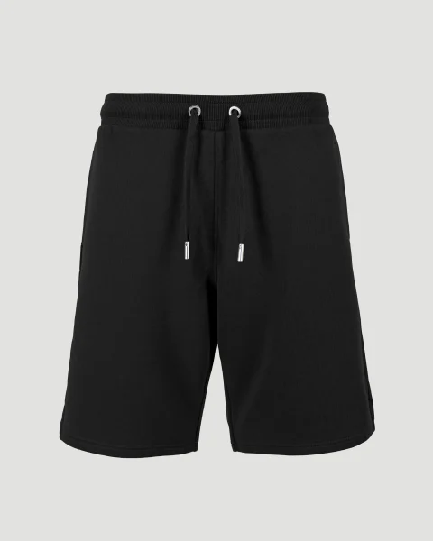 Cotton Shorts in Black