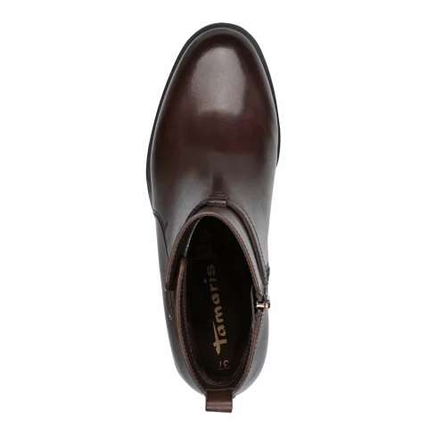 Дамски Равни Боти TAMARIS – 1-25321-43-342 MAHOGANY — снимка 5