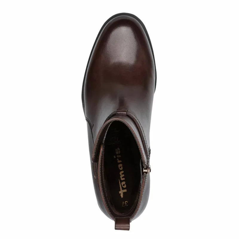 Дамски Равни Боти TAMARIS – 1-25321-43-342 MAHOGANY — снимка 5