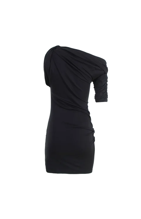 Drapeado Mini Dress — снимка 2