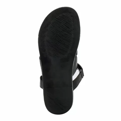 Дамски Равни Чехли CARLO FABIANI – 030-03-3039 ALL BLACK — снимка 4
