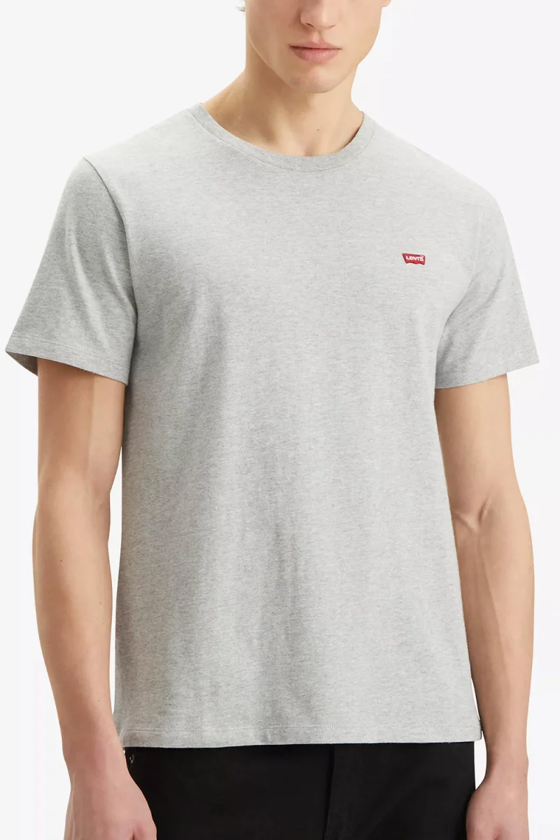 T-Shirt Ss Original Hm Tee Greys 566050249 mid tone grey heathe — снимка 2