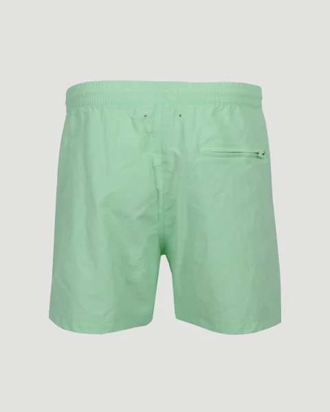 Classic Logo Swim Shorts in Glow Green — снимка 2