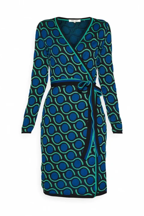 Dress Dvf Betty Wrap Dress DVFDR3Q006DTGB B2346 black