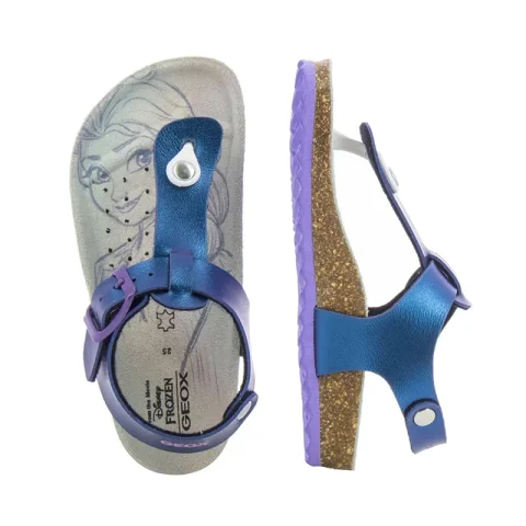 Сандали Момичета GEOX – J358MB C4002 J ADRIEL GIRL NAVY — снимка 5