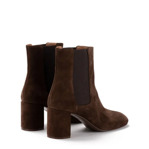 Дамски тъмнокафяви боти Casadei — снимка 10