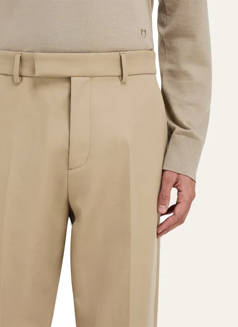 Панталон с памук и кашмир Ferragamo — снимка 2