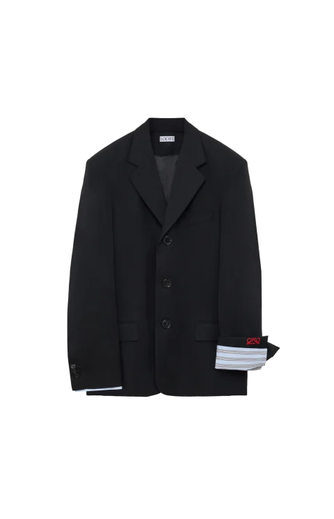 Wool Jacket in Black