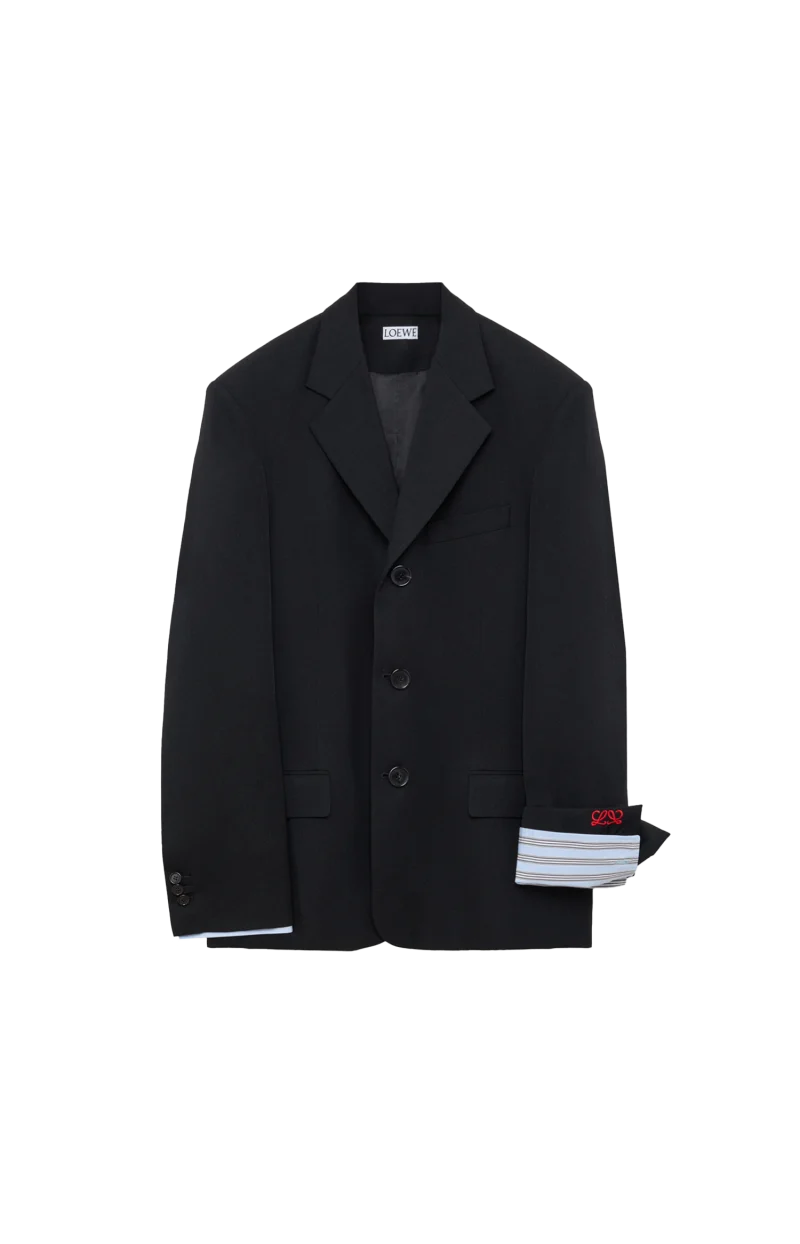 Wool Jacket in Black