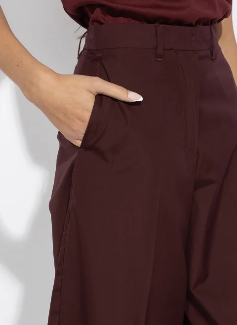 Широк панталон с централен фабричен ръб 'S Max Mara Smmepoca — снимка 6