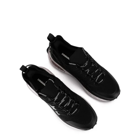Мъжки черни маратонки Bubble Dsquared2 — снимка 9