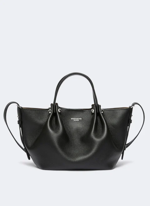 Кожена чанта Weekend Max Mara Wkadritto