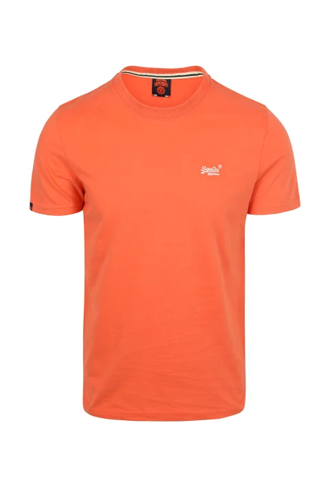T-Shirt Essential Logo Emb M1011245M yug sunburst coral