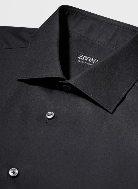 Риза от памук Trofeo™ Zegna — снимка 3