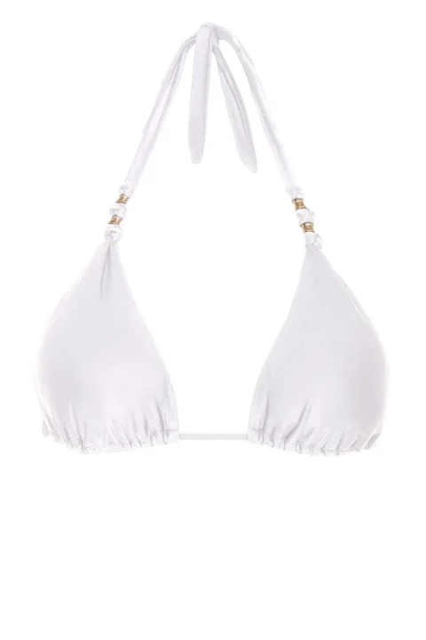 Bikini Top Solid Paula Top 094-602-002 white
