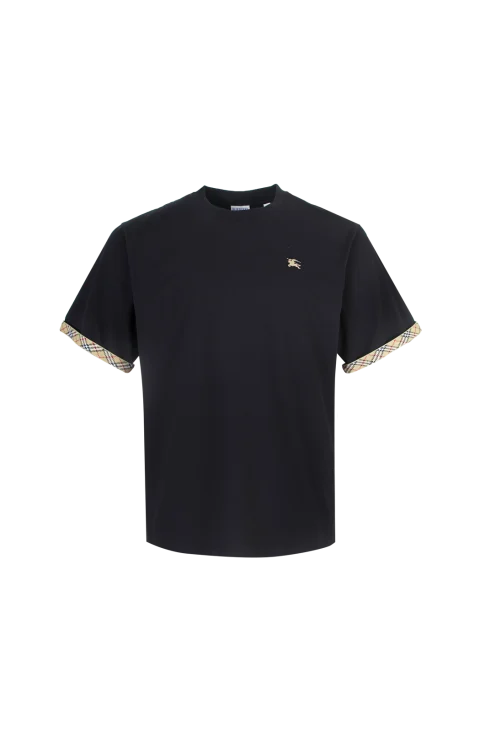 Check Collar T-Shirt