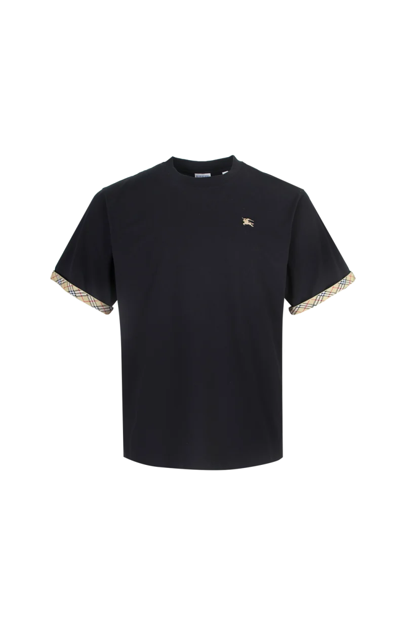 Check Collar T-Shirt