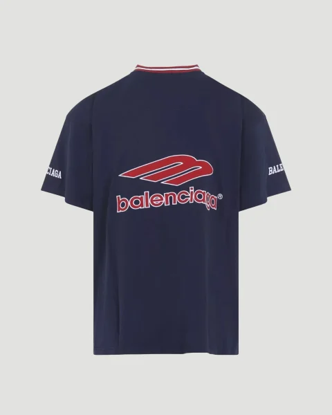 3b Football V-Neck T-Shirt Oversized — снимка 3