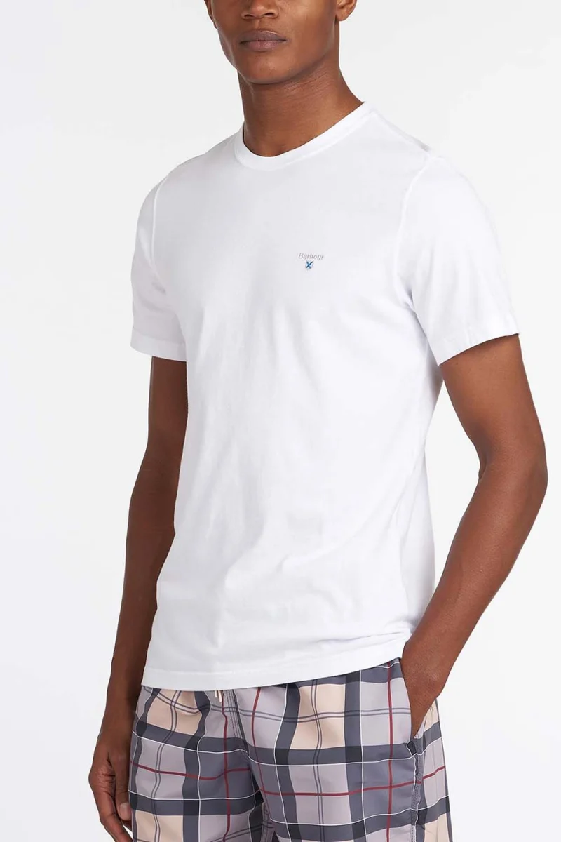 T-Shirt Tartan Sports MTS0670 BRWH11 wh11 white — снимка 2