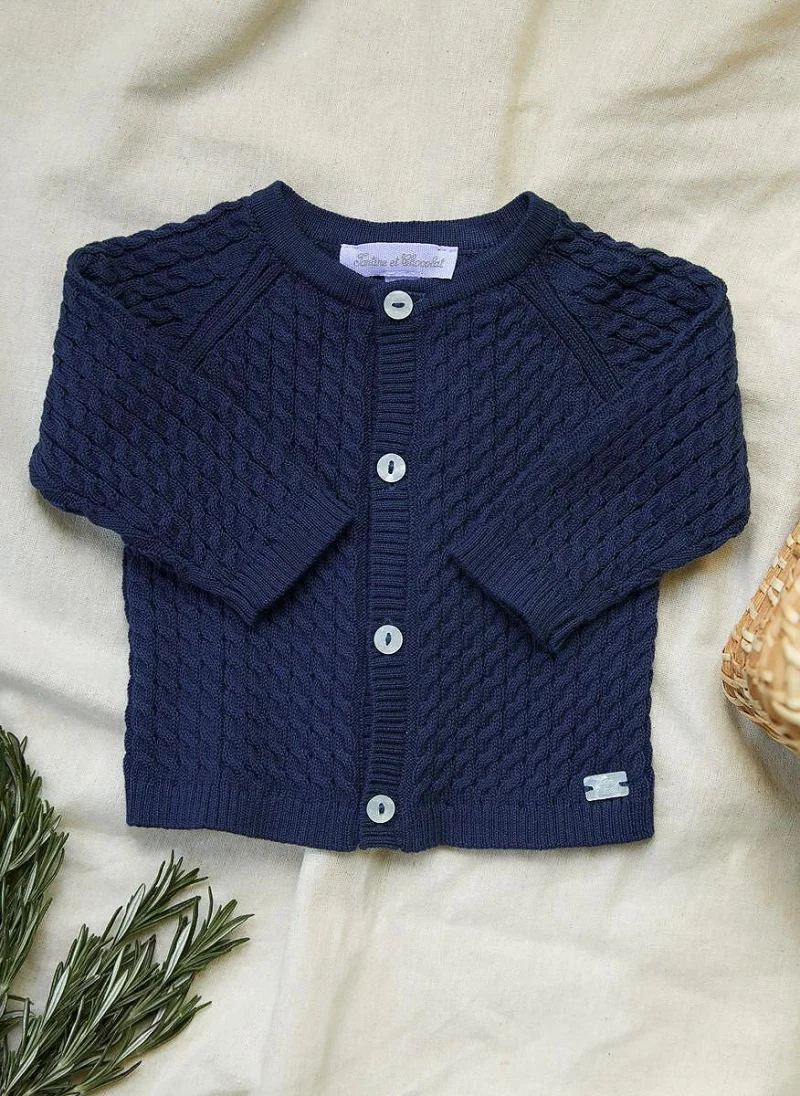 Жилетка 'Cable-knit' Tartine et Chocolat — снимка 6