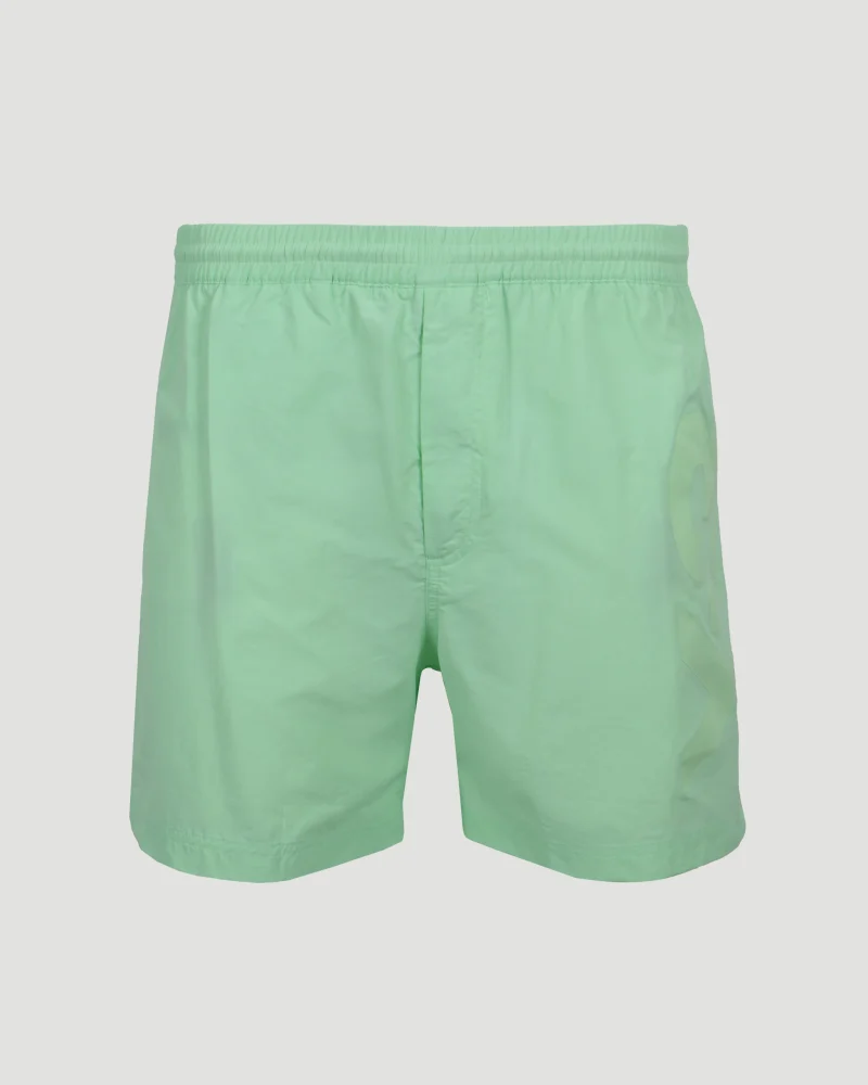 Classic Logo Swim Shorts in Glow Green