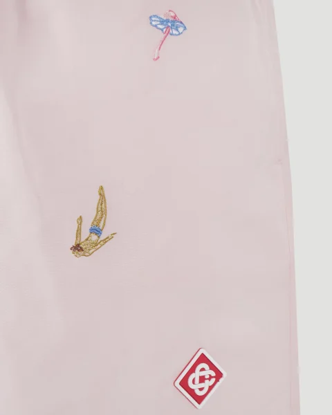 Embroidered Swim Shorts — снимка 2