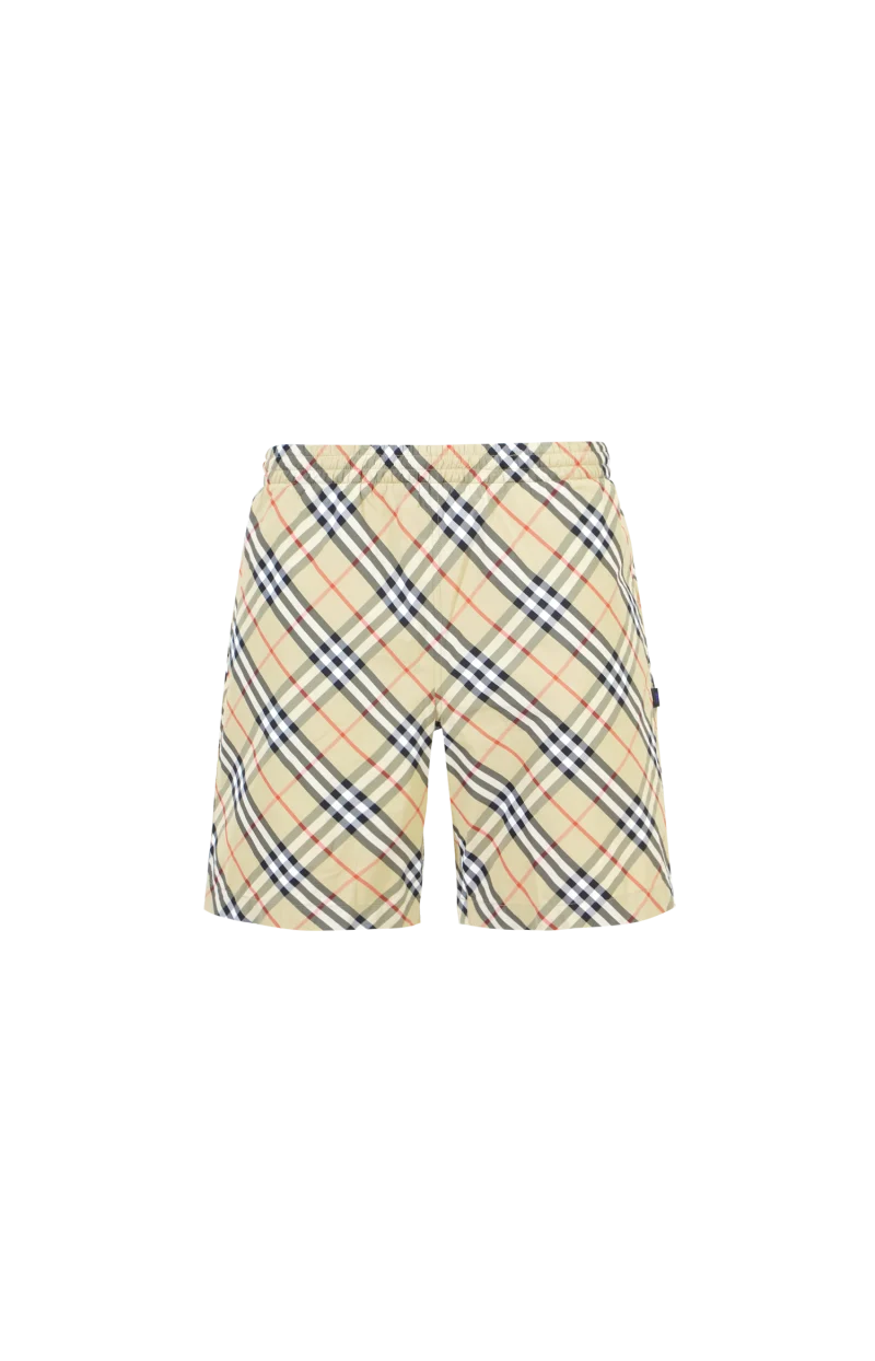 Check Swim Shorts