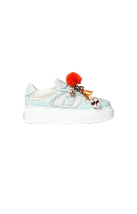 Match Sneakers in Light Blue