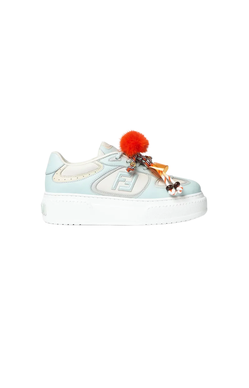 Match Sneakers in Light Blue