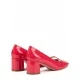 Дамски обувки лак Casadei — снимка 4