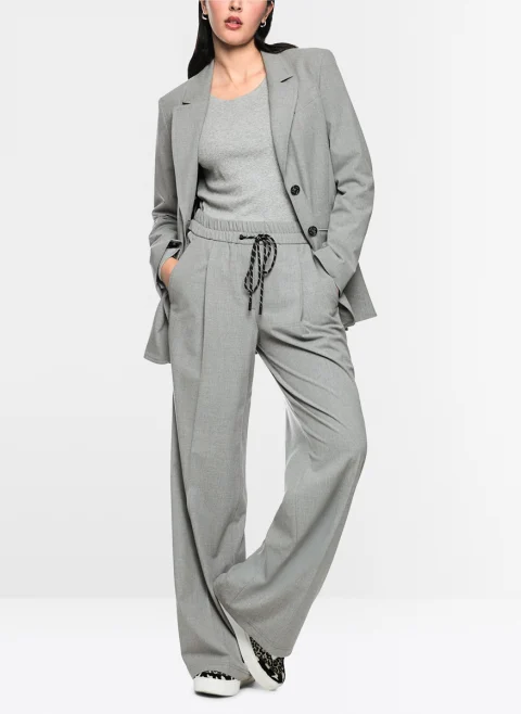 Сако с контрастни кантове Marc Cain Sports — снимка 2