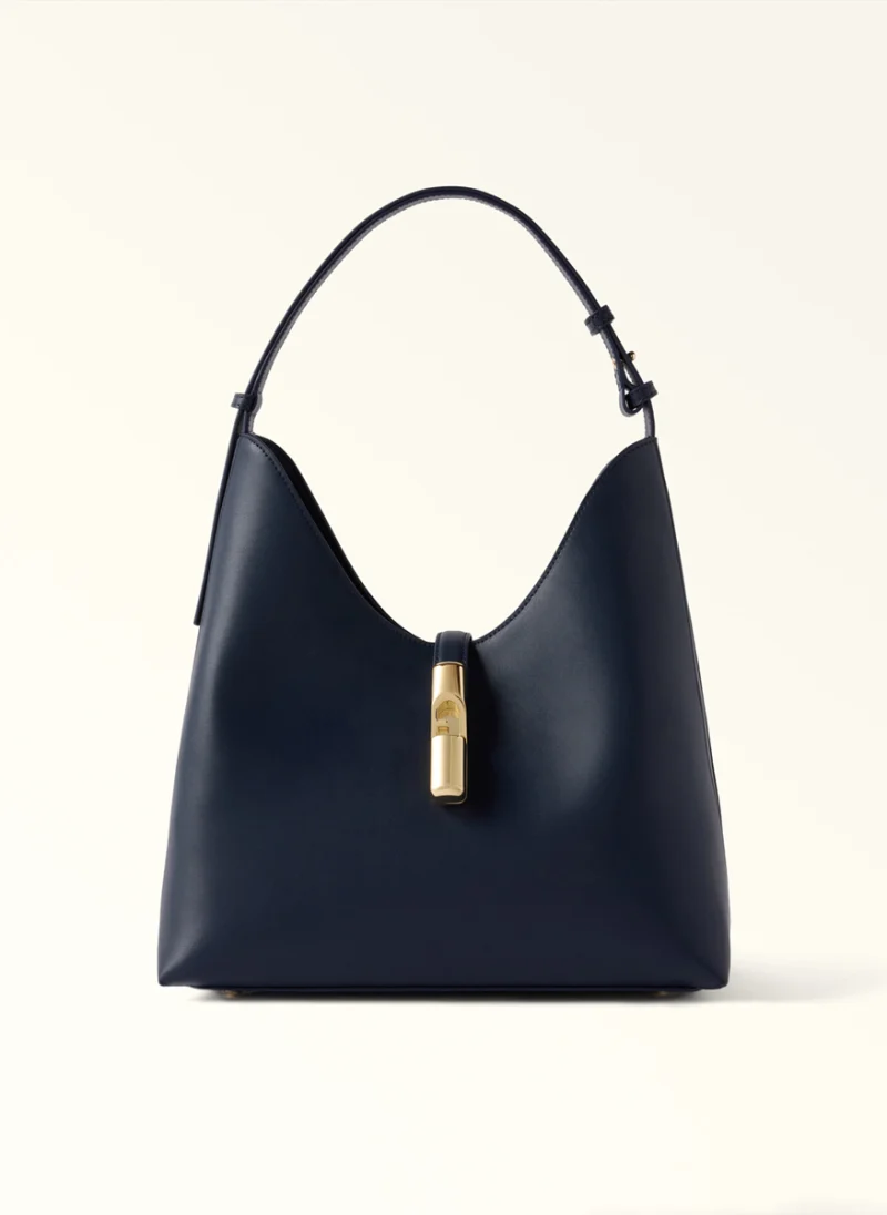 Чанта Furla Goccia Ink Blue