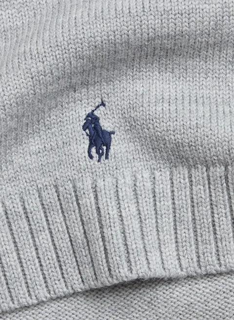 Шал от вълна с бродерия Ralph Lauren Kids 6-14 — снимка 2