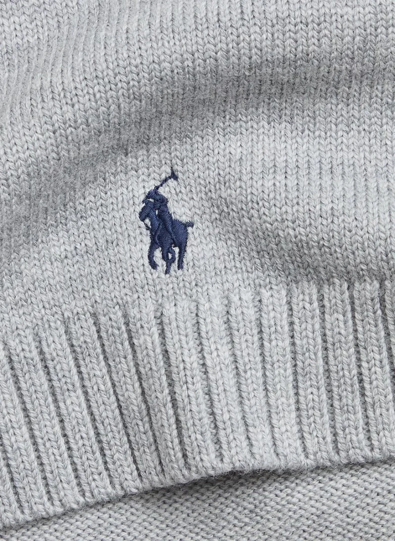 Шал от вълна с бродерия Ralph Lauren Kids 6-14 — снимка 2
