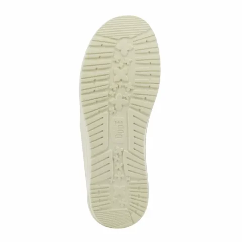 Мъжки Ежедневни HEY DUDE – 40700-1KA WALLY STRETCH STONE WHITE — снимка 2