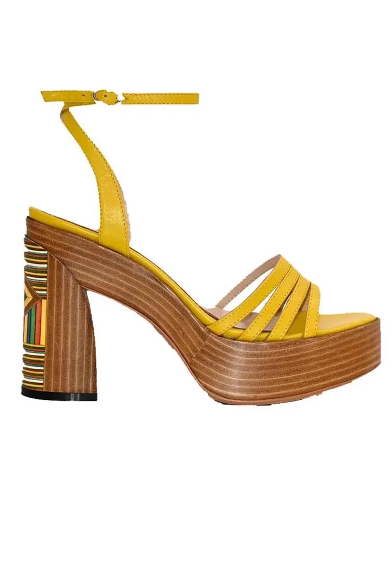 Сандали Positano Heels 0116001252 bs yellow