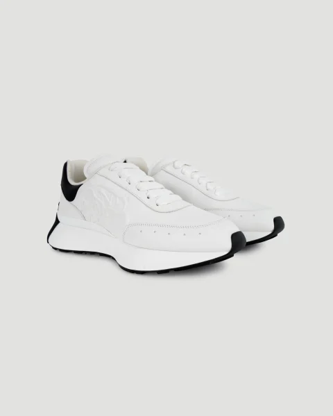 Sprint Runner in White and Black — снимка 2