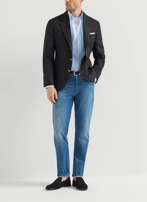 Деним 'Regular-fit' Brunello Cucinelli