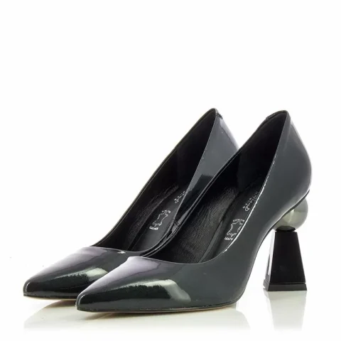 Токчета DONNA ITALIANA – 1843-572-704 VZ PEROL CHARCOAL MA — снимка 2