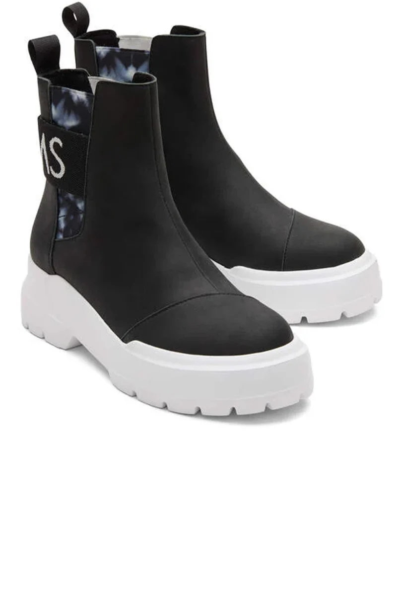 Ботуши Black Lthr/Tie Dye Wm Combat Boot 10018937 blk — снимка 2
