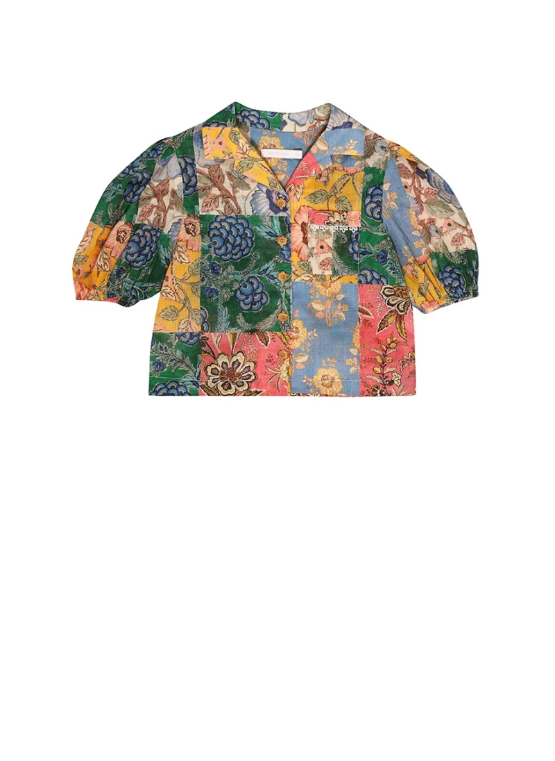 Риза 'Floral Patchwork' Zimmermann Kids — снимка 2