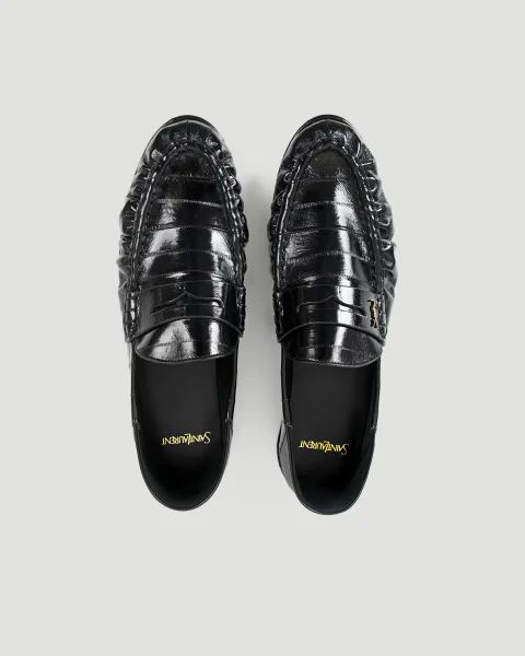 Le Loafer Penny Slippers in Leather — снимка 3