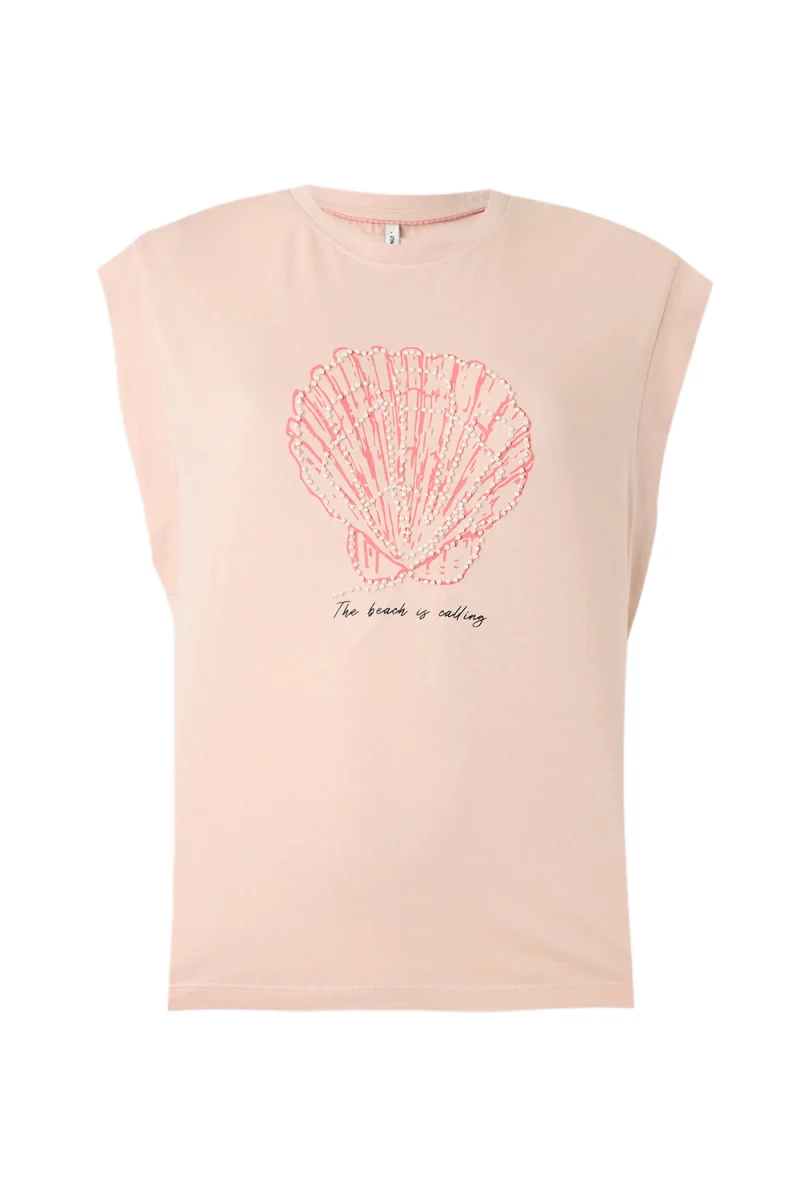 T-Shirt Onlshelina S/S Box 15374720 14-1803 TCX sepia rose
