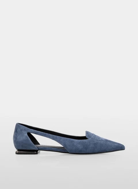 Балеринки с изрязани детайли Marc Cain Collections — снимка 5