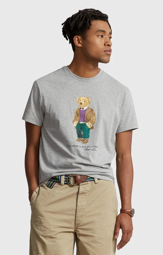 Сива тениска POLO BEAR