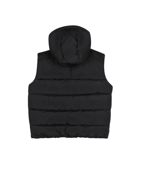 Капитониран елек с качулка Givenchy Kids — снимка 2